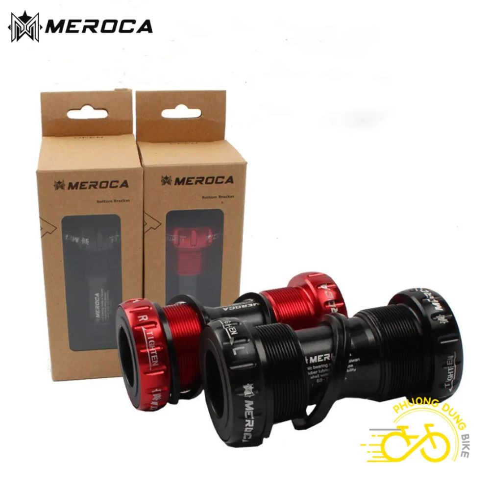 Trục giữa cốt rỗng xe đạp BB MEROCA BB68 (BB Vặn - Vòng bi Ceramic ...