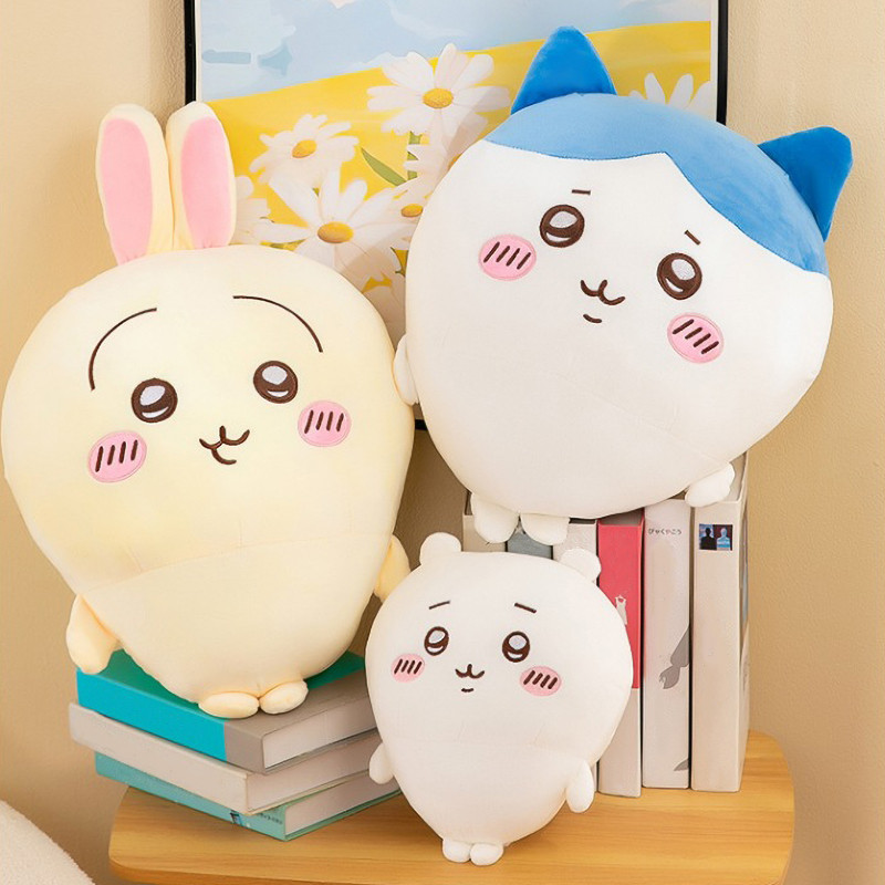 Chiikawa Sang Trọng Đồ Chơi 10-30CM Mềm Chiikawa Sang Trọng PP Cotton Búp Bê Gối Trang Trí Nhà Sofa Đệm Đồ Trang Trí