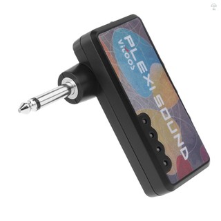 Vitoos Điện Guitar Cắm Mini Tai Nghe Amp Khuếch Đại Âm Thanh Plex Nhỏ Gọn Di Động