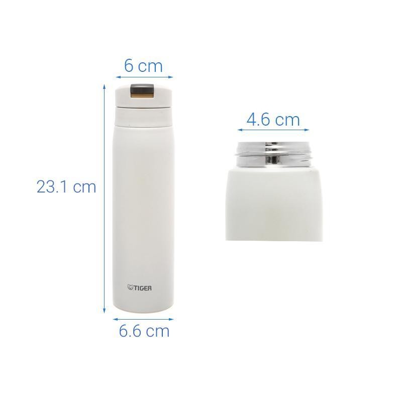 Bình giữ nhiệt Tiger MCX-A502 - 0.5 lít - Giữ nóng lạnh 6H - Hàng chính hãng [Hỏa tốc HCM]