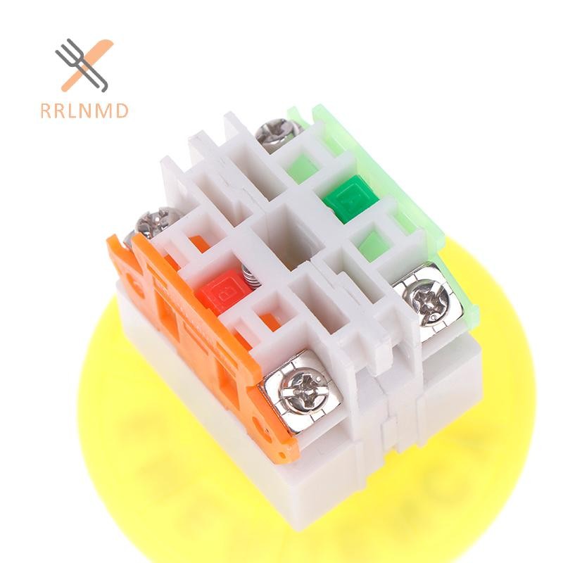 Rrlnmd 1 Mũ Nấm 1NO 1NC DPST Dừng Khẩn Cấp Nút Nhấn Công Tắc AC 660V 10A Thiết Bị Công Tắc Tự Khóa Nâng Thang Máy Lưới MỚI