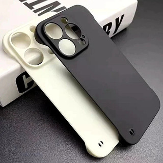 [Jlk] Ốp Điện Thoại Mờ Không Biên Giới Sang Trọng Cho iPhone 11 12 13 14 15 16 Pro Max Ốp Lưng Siêu Mỏng