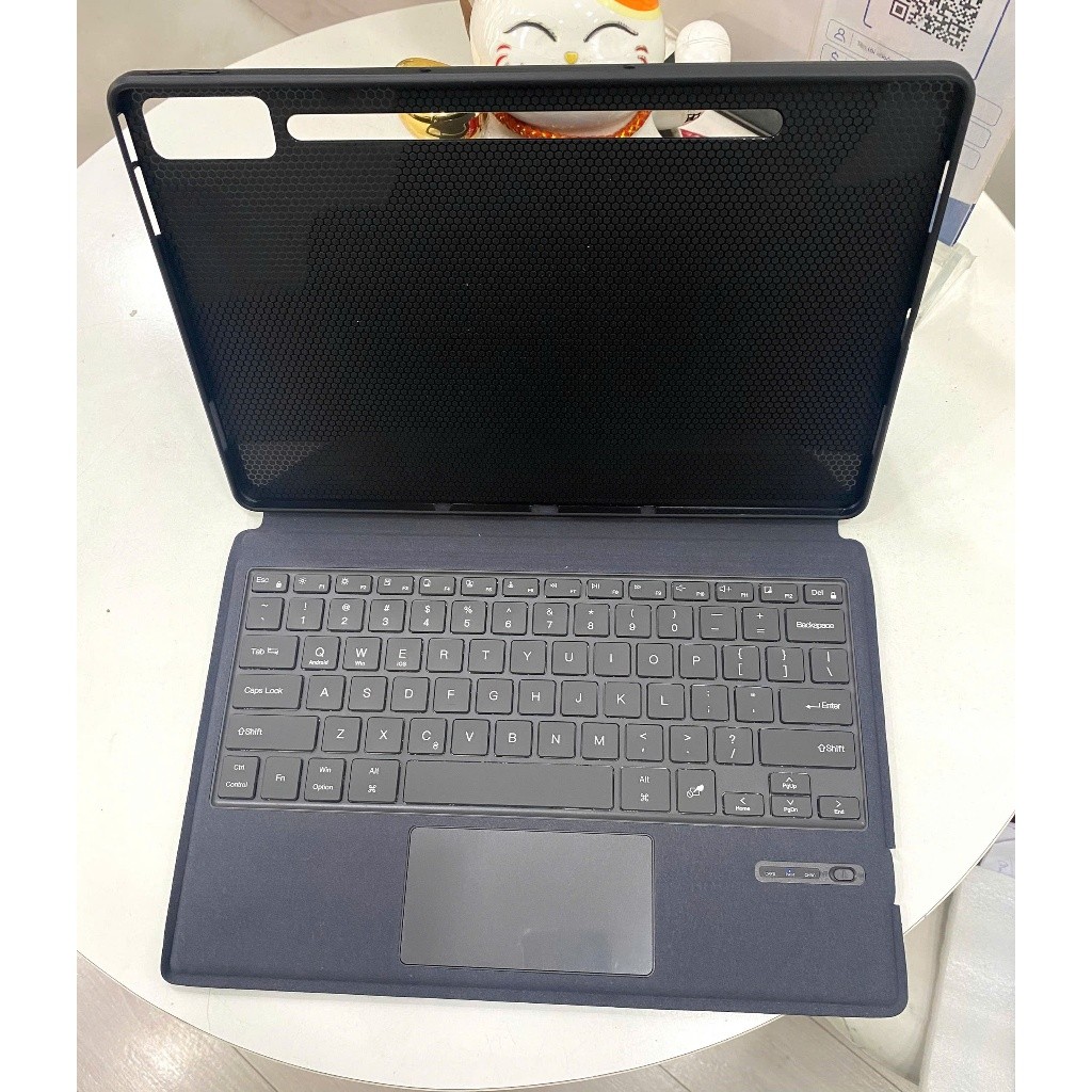 Bao Da BÀn PhÍm Smart Keybroad Có Touchpad, Giá đỡ Cho Lenovo Pad Pro 