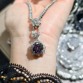Châu Âu Mỹ ins Phong Cách Mới Đầy Màu Sắc Hoa Zircon Phù Hợp Với Nữ