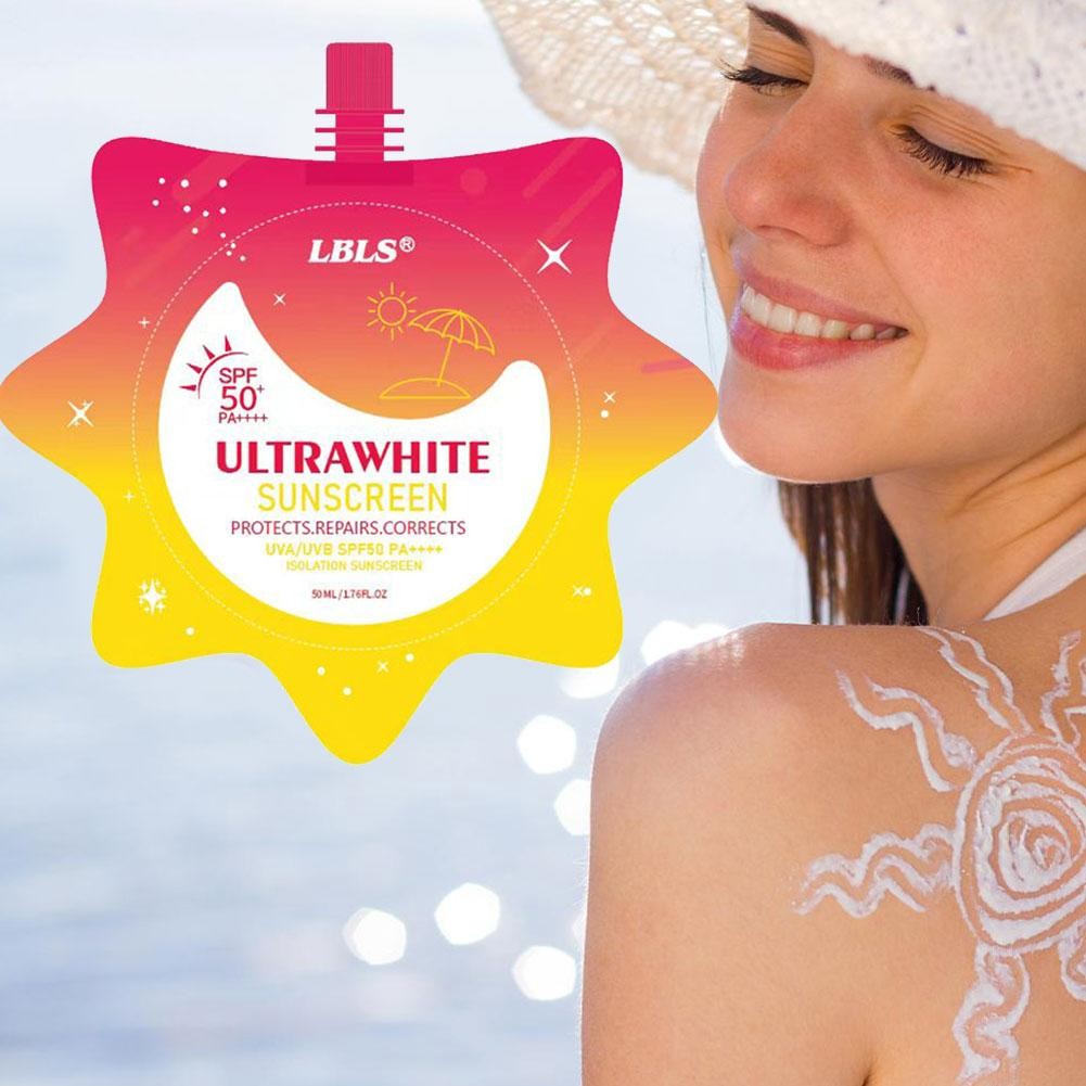 Kem Chống Nắng Ultrawhite 50ml Dành Cho Mọi Loại Da, Dành Cho Da Trắng I, Làm Sáng, Không Trắng Cast, Dễ Dàng A6d5