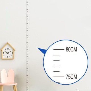Tăng Trưởng Chiều Cao Miếng Dán Có Thể Tháo Rời 0-200Cm Dán Tường Trẻ Em Phòng Phòng Trẻ Em Ký Túc Xá Vui Đo Thước
