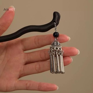 Julyhot Phong Cách Trung Hoa Quạt sel Tóc Dính Dành Cho Nữ Vintage Kim Loại Hanfu Đũa Tóc Dính Phụ Kiện Tóc Massivedeals