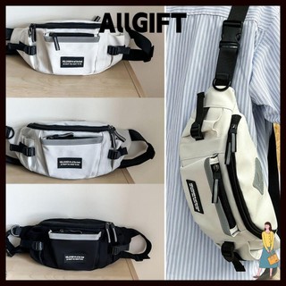 AllGIFT Túi đeo vai, Túi ngực hợp thời trang dung tích lớn, Túi đeo nách tái sử dụng đa năng sáng tạo