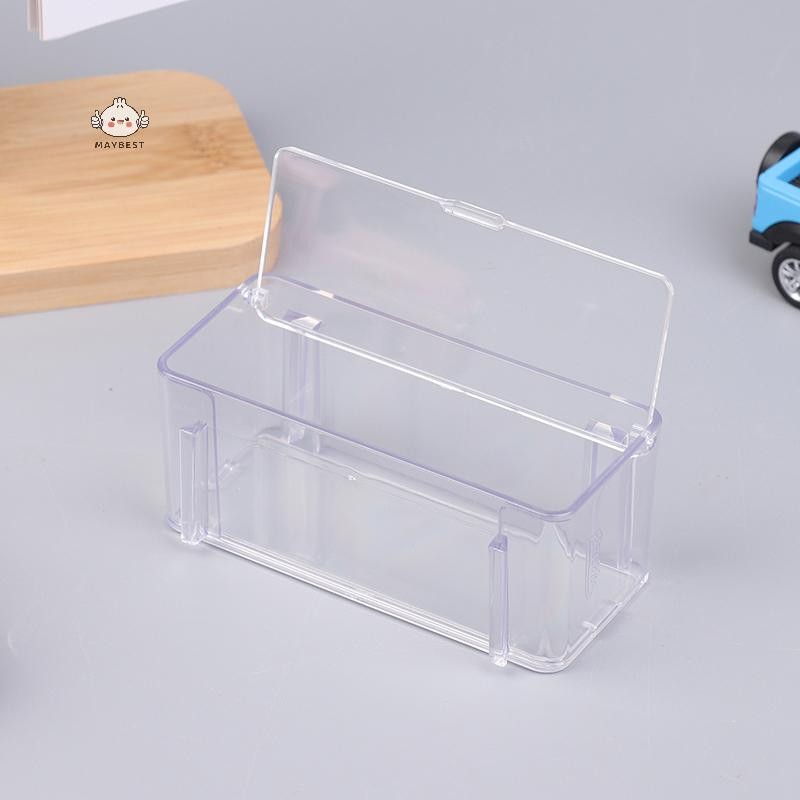 Maybest 1 Hộp Trưng Bày Ô Tô Trong Suốt Chống Bụi Có Thể Xếp Chồng Hộp Bảo Quản Không Có Xe Diecast Mẫu Trẻ Em Hợp Kim Xe Ô Tô Mô Hình Hộp Bảo Quản {VN}