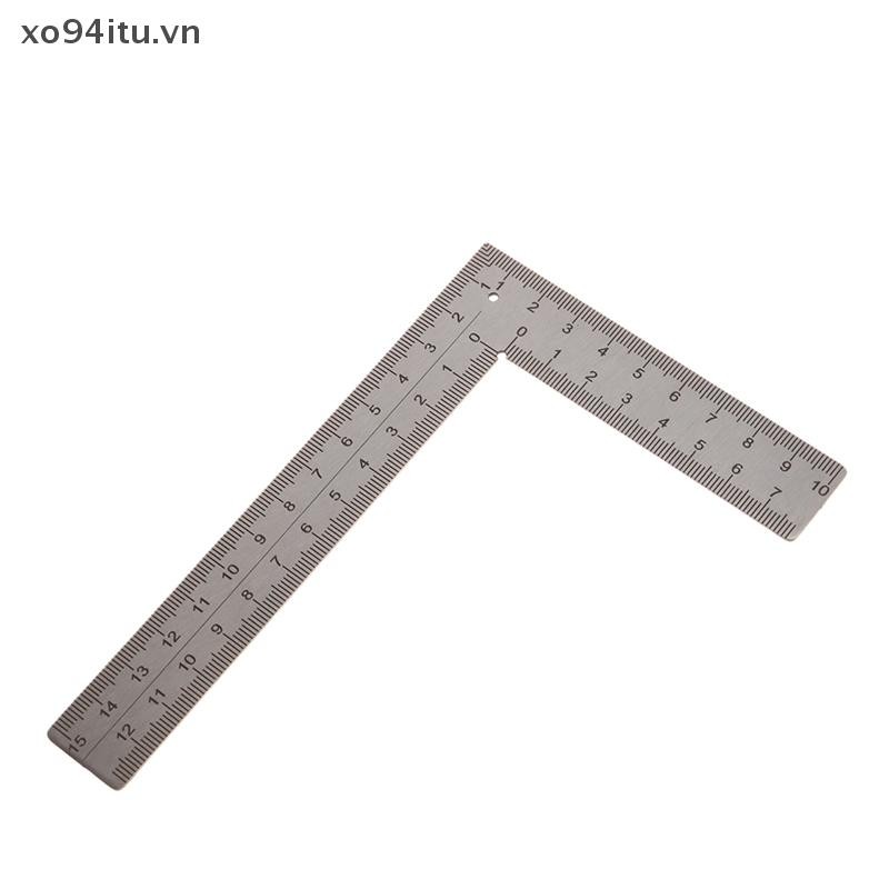 XOITU T / L Thước Vuông Đo Bố Trí Dụng Cụ Thép Không Gỉ Thước Góc Phải 90 Thước Xoay Đo Khung Xây Dựng Chính Xác VN