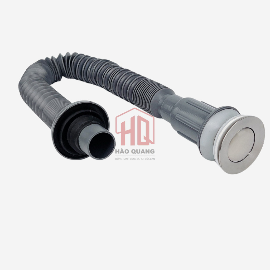 Ống Xả Lavabo Ruột Gà Co Giãn Chống Hôi, Chống Tắc - Lắp Đặt Nhanh