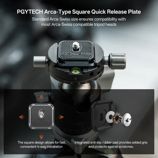 PGYTECH Arca-Type Quick Release Clamp & Plate V2 Set