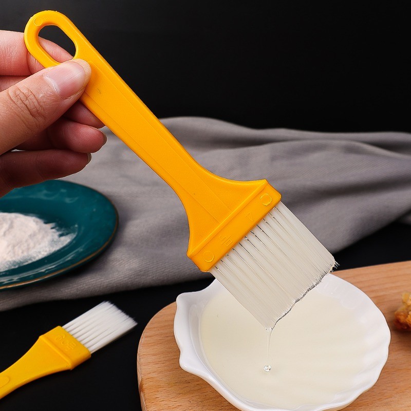 [Trang chủ] Bàn chải dầu chịu nhiệt cao | Dụng cụ nhà bếp PET + PP chống độc hại để nướng / BBQ, Thiết kế dễ làm sạch với 2 tùy chọn kích thước, Có thể tái sử dụng & bền bỉ