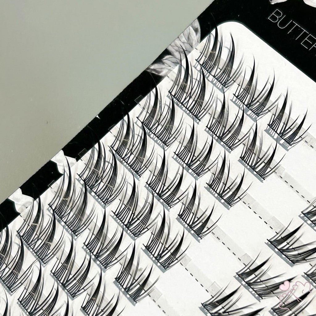 Dây mỏng Wispy Lash Cụm siêu nhẹ Lông mi giả lâu trôi nâng cao vẻ ngoài của bạn cho mọi dịp