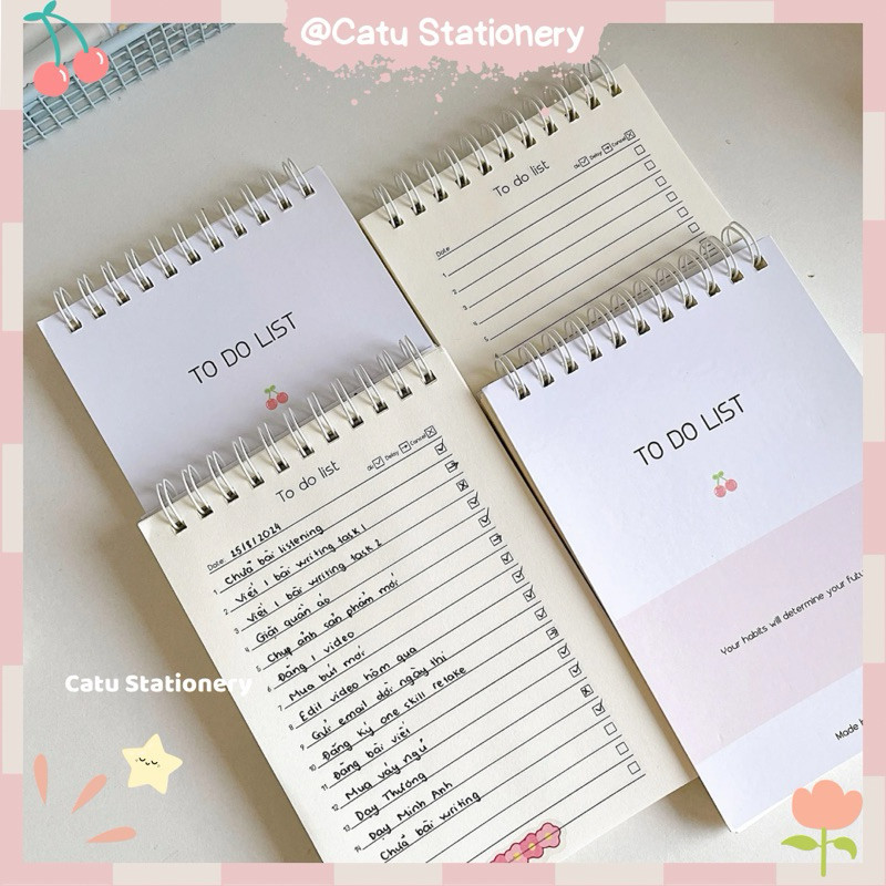 (A6) Sổ tay TO DO LIST 60 tờ giúp học tập và làm việc hiệu quả | Shopee ...