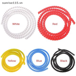 Ssvn 1m 10mm / 14mm Nhiều Màu Sắc Xoắn Ốc Dây Tổ Chức Bọc Ống Chống Cháy Cáp Tay Cầm.