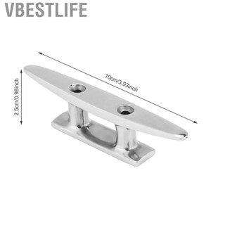 VBESTLIFE 4 inch 316 Thép không gỉ Thuyền neo đậu Dock sàn dây Cleat cho phụ kiện du thuyền biển