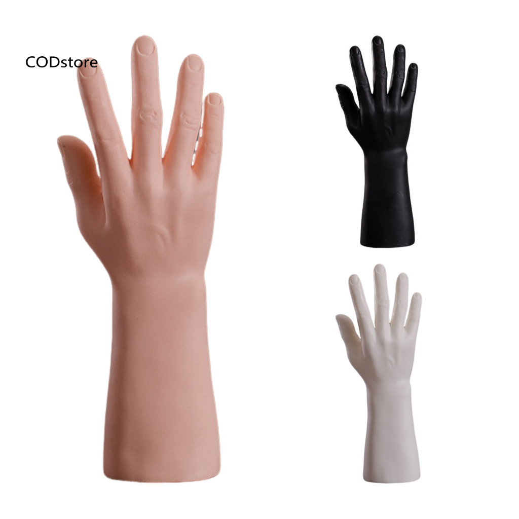 Mô hình tay bằng nhựa KDC cho đồng hồ Vòng sắp xếp cho nam Đồng hồ nam sành điệu và trang sức trưng bày cho phòng ngủ hoặc cửa hàng Quầy giữ mô hình cầm tay cho nhẫn