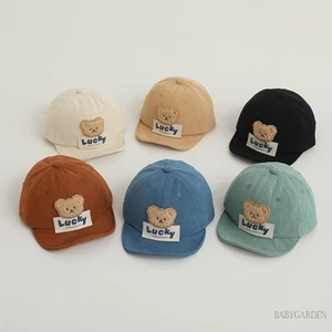 / / -Baby Boy Mũ Bóng Chày Hoạt Hình Gấu Thêu Mùa Hè Trucker Mũ Đi Biển Mũ Chống Nắng Cho Bé Sơ Sinh Ngoài Trời