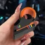 JUNYUE88US Thanh trượt ngón tay quay, Đồ chơi Spinner nhẹ nhàng bằng tay, Đồ chơi đeo tay 7 màu in 3D di động Đồ chơi vòng Fidget nhỏ gọn dành cho người lớn Trẻ em