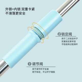 Cây Lau Nhà Phong Cách Mới Lười Hộ Gia Đình Không Tay Thứ Hai Sử Dụng Cây Lau Nhà Phẳng Ướt Khô Kép Kẹp Cây Lau Nhà Nhà Bằng Thép Không Gỉ Gỗ Dán Kẹp Khăn Quần Áo Cũ Flo