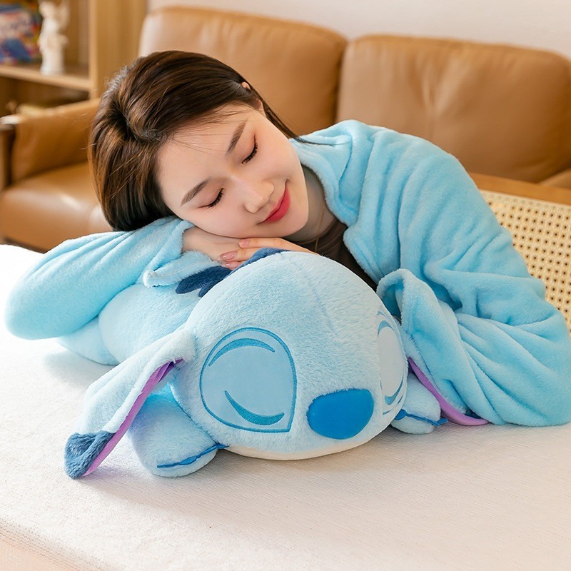 Gấu Bông Có Chăn Bên Trong, Chăn Gối Gấu Bông Cho Bé Và Người Làm Văn Phòng Chức Năng 3in1 Tiện Lợi