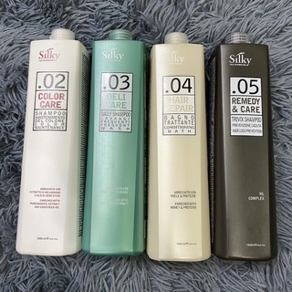 Dầu gội chống rụng và kích thích mọc tóc Silky Trivix Shampoo 1000ml