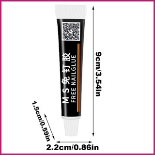 Thủy Tinh 12ml Mạnh Không Dính Móng Tay Kim Loại Polymer Keo Dán Cho Kính Mờ Đá Cẩm Thạch Sơn Mài Cửa Hàng Gỗ Họvn