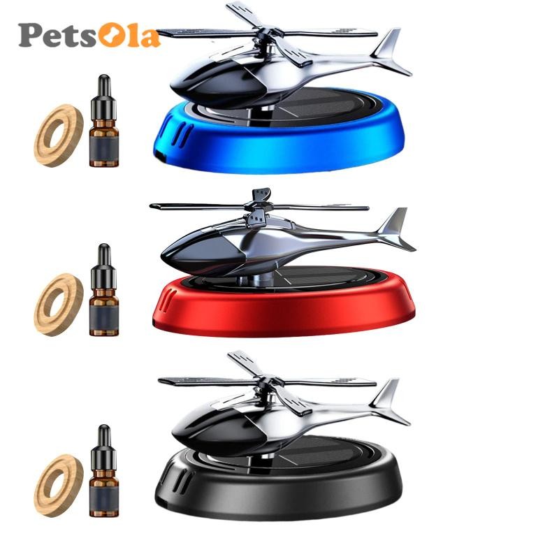 Máy bay trực thăng Chế độ không khí ô tô Năng lượng mặt trời Autorotation Trang trí nhà Tắt tiếng Hợp kim nhôm Trang trí nước hoa