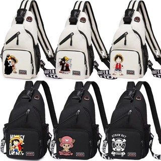 Túi đeo vai One Piece chống thấm nước dung tích lớn ba lô vải Oxford ba lô túi đeo chéo