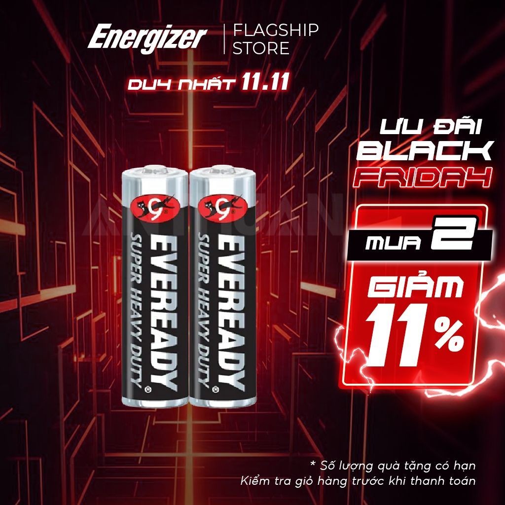 ANTHUAN PIN EVEREADY SUPER HEAVY DUTY 1215 SW2 AA | Shopee Việt Nam
