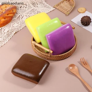Bánh mì nướng Đồ chơi phục hồi chậm Món tráng miệng mềm Bóp bữa tiệc Giảm cảm giác Squishies Đồ chơi mô phỏng rõ ràng Quà tặng ELWW