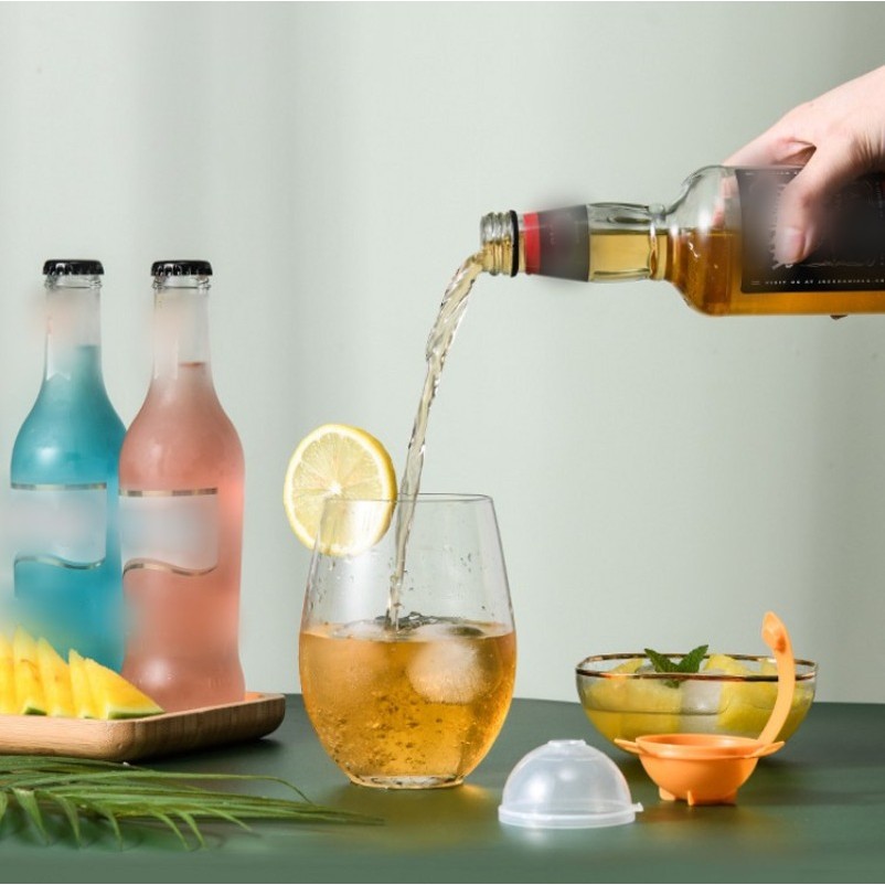 1 / 3 / 5 Cái Khuôn Làm Đá Viên Sáng Tạo Máy Làm Đá Tròn Có Thể Tái Sử Dụng Khối Kem Khuôn Dụng Cụ Nhà Bếp DIY Lạnh Uống Phụ Kiện