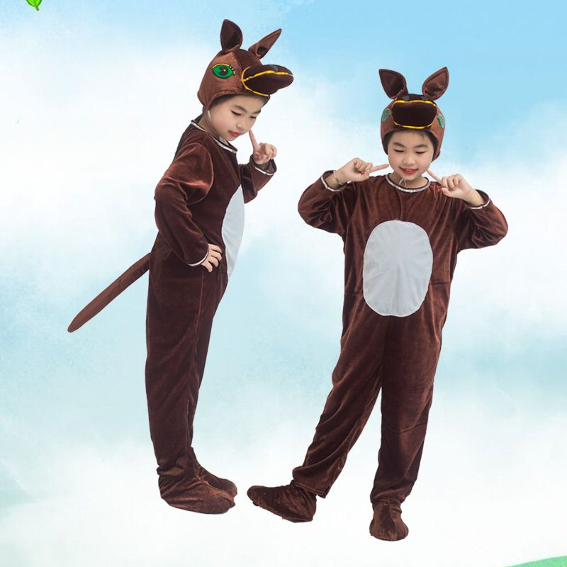 💕Chỗ💕 Quần Áo Trẻ Em Động Vật Múa Trang Phục Quần Áo Cho Bé Gái 3 Đến 14 Tuổi Ngựa Vằn / Ngựa Trang Phục Mới Lạ Halloween Giáng Sinh