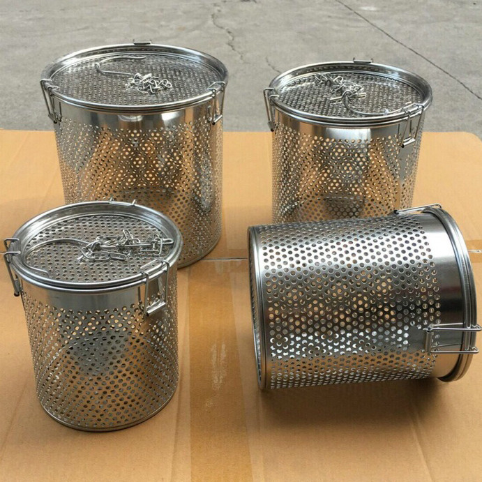 Bộ lọc gia vị inox 304 18x18 caocấp, dùng trong nồi lẩu, lọc trà, hầm xương