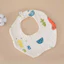 Yếm Tròn Xô Nhăn 6 Lớp Chất Muslin Đẹp Hoạ Tiết Đáng Yêu Cho Bé Gối BéBi SHOP