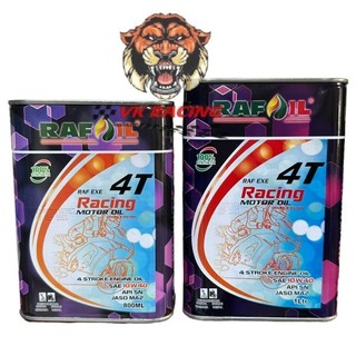 Nhớt Tổng Hợp Rafoil Racing 0.8L 1.0L 10w40 Chính Hãng - Xe Số Xe Tay Ga Xe Côn