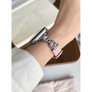 Dây đeo iWatch S10/9/8/7/SE/6/5/4/3/2/1 Dây da kim cương 38/40/41/42/44/45/49/46mm
