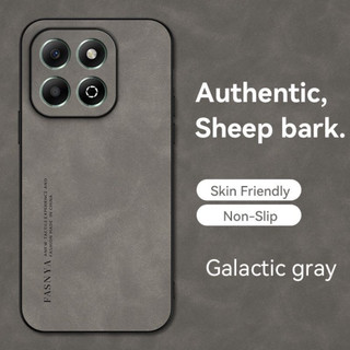 Ốp lưng HONOR X6B JDY-LX1 JDY-LX2 Da cừu cao cấp, làm bằng vỏ cứng thân thiện với da, vỏ điện thoại chống rơi và hấp thụ sốc