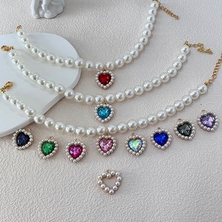 Vòng cổ mèo Vòng cổ ngọc trai thú cưng Phụ kiện cổ chó Phụ kiện trang sức thú cưng Mặt dây chuyền chó con
