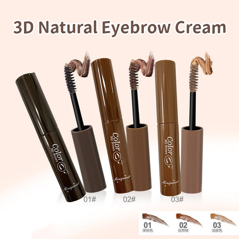 Gel nhuộm lông mày mờ tự nhiên Minijumie 24 giờ