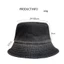 Mũ chống nắng OUSXA Panama, Mũ xô Cotton màu trơn nhiều màu, Sunbonnet vải mùa hè Unisex
