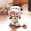 YT4 ONE PIECE Búp Bê Sang Trọng Cho Bé Gái Trang Trí Nhà Tony Tony Chopper Luffy Đồ Chơi Nhồi Bông Móc Khóa Mặt Dây Chuyền