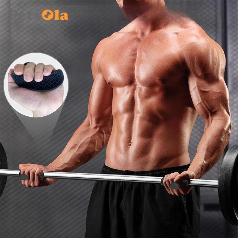 Kẹp nâng tạ Tập Gym Grips Miếng đệm nâng tạ thể hình