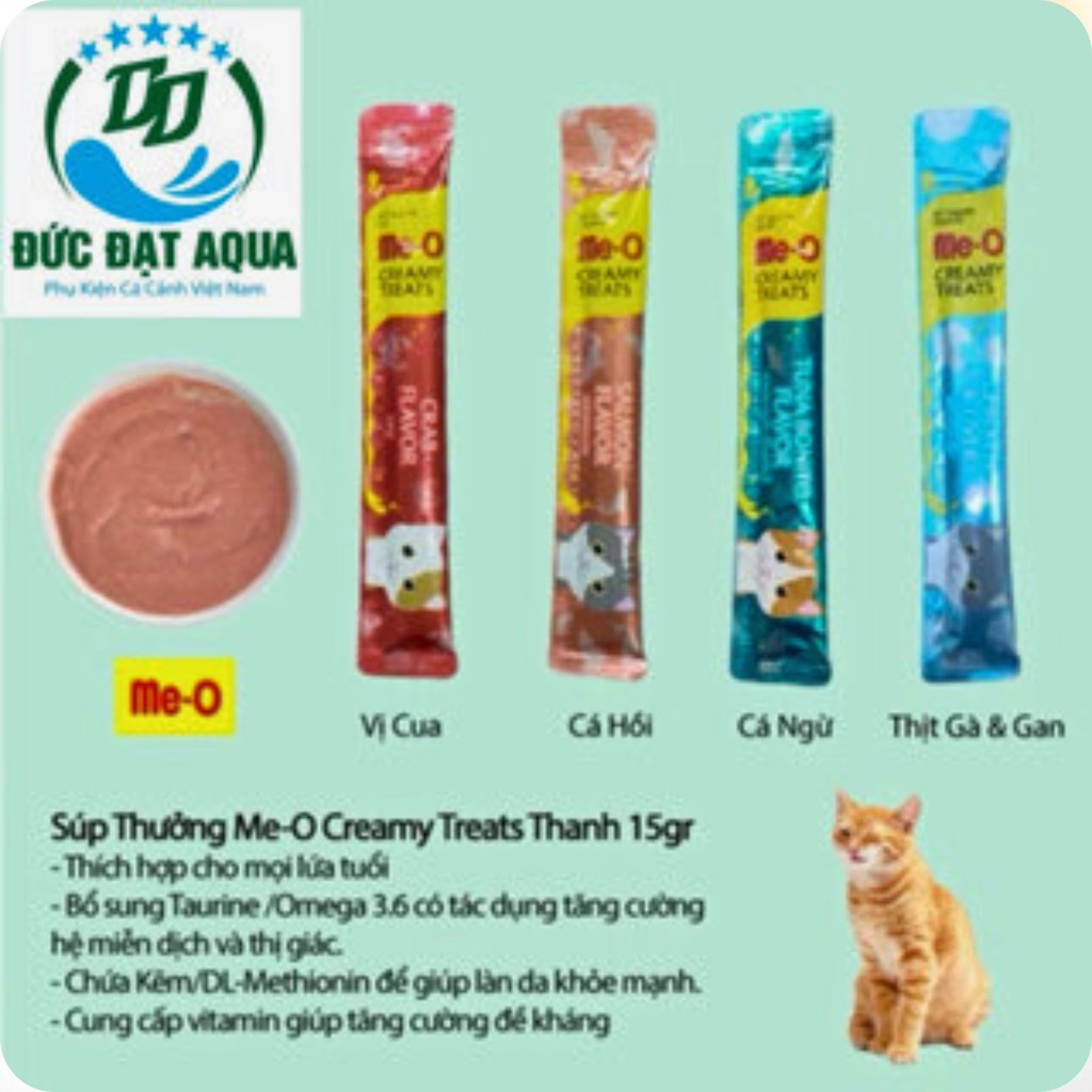 Súp thưởng Me-o Creamy Treat cho mèo combo lọ 36 thanh chính là bữa ăn xế dinh dưỡng cho mèo cưng 6