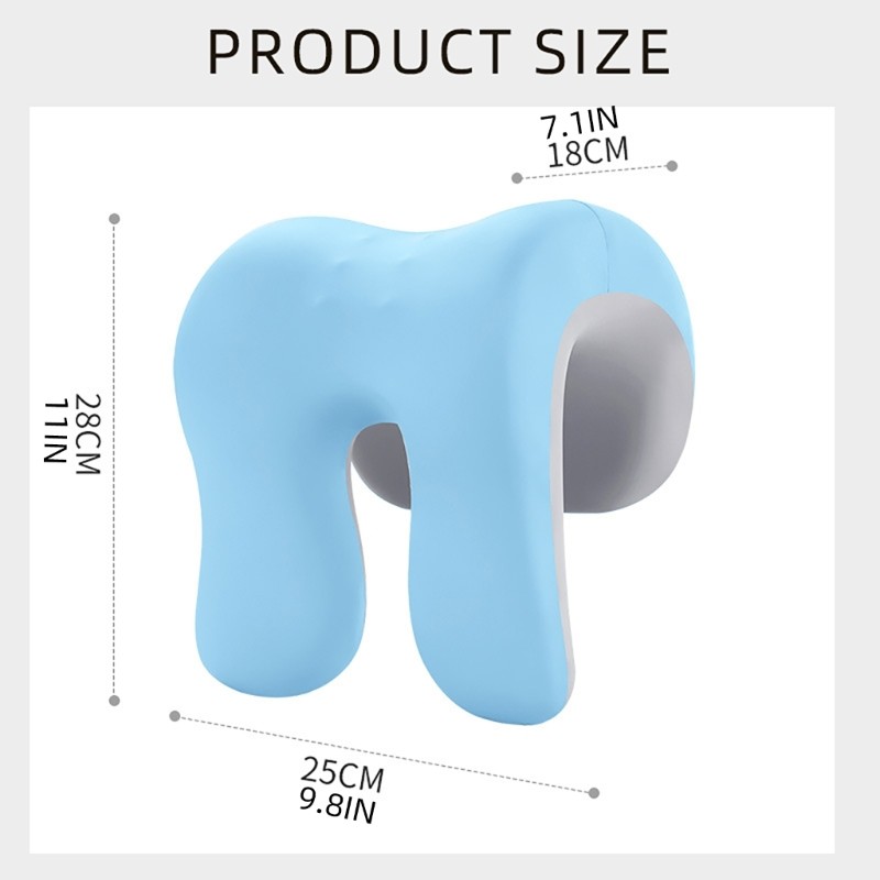 Gối ngủ văn phòng ELEGA Memory Foam dành cho bàn làm việc Tựa đầu du lịch có hỗ trợ cổ