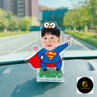 Mô hình standee lắc đầu ghép mặt in theo yêu cầu