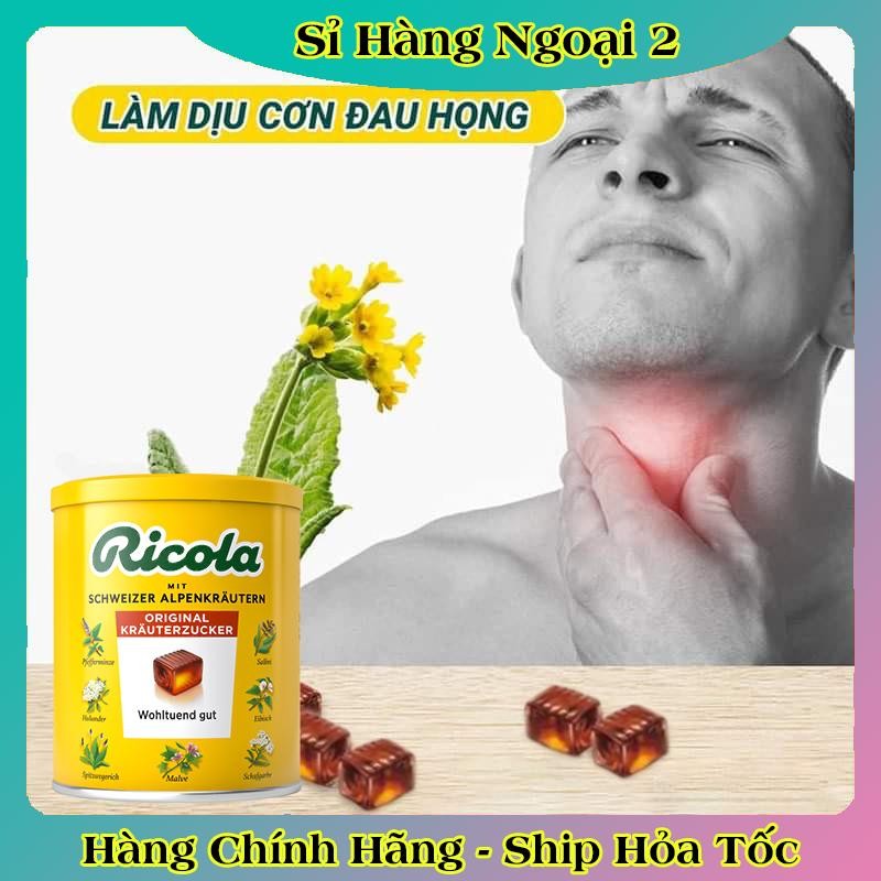 Kẹo ngậm Ricola Original Herb 250g - Nội địa Đức