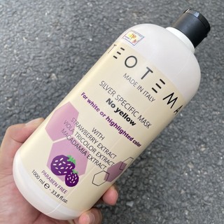 Kem hấp tím khử vàng dành cho tóc sáng, bạch kim TEOTEMA Silver Specific Mask ( No Yellow ) 1000ml [ TN ]