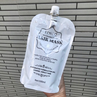 Kem hấp xả phục hồi nuỗi dưỡng, chống lão hoá tóc Fenco Nourishing Hair Mask 500ml [ TN ]